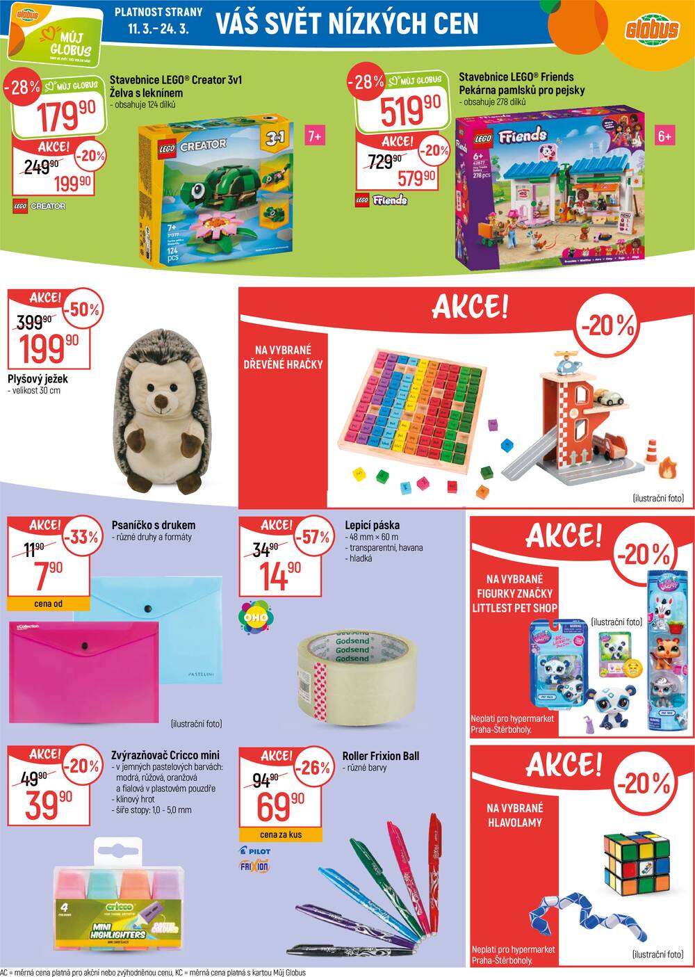 Akční leták Globus 11.3. - 17.3.2026 - Globus Praha - Štěrboholy