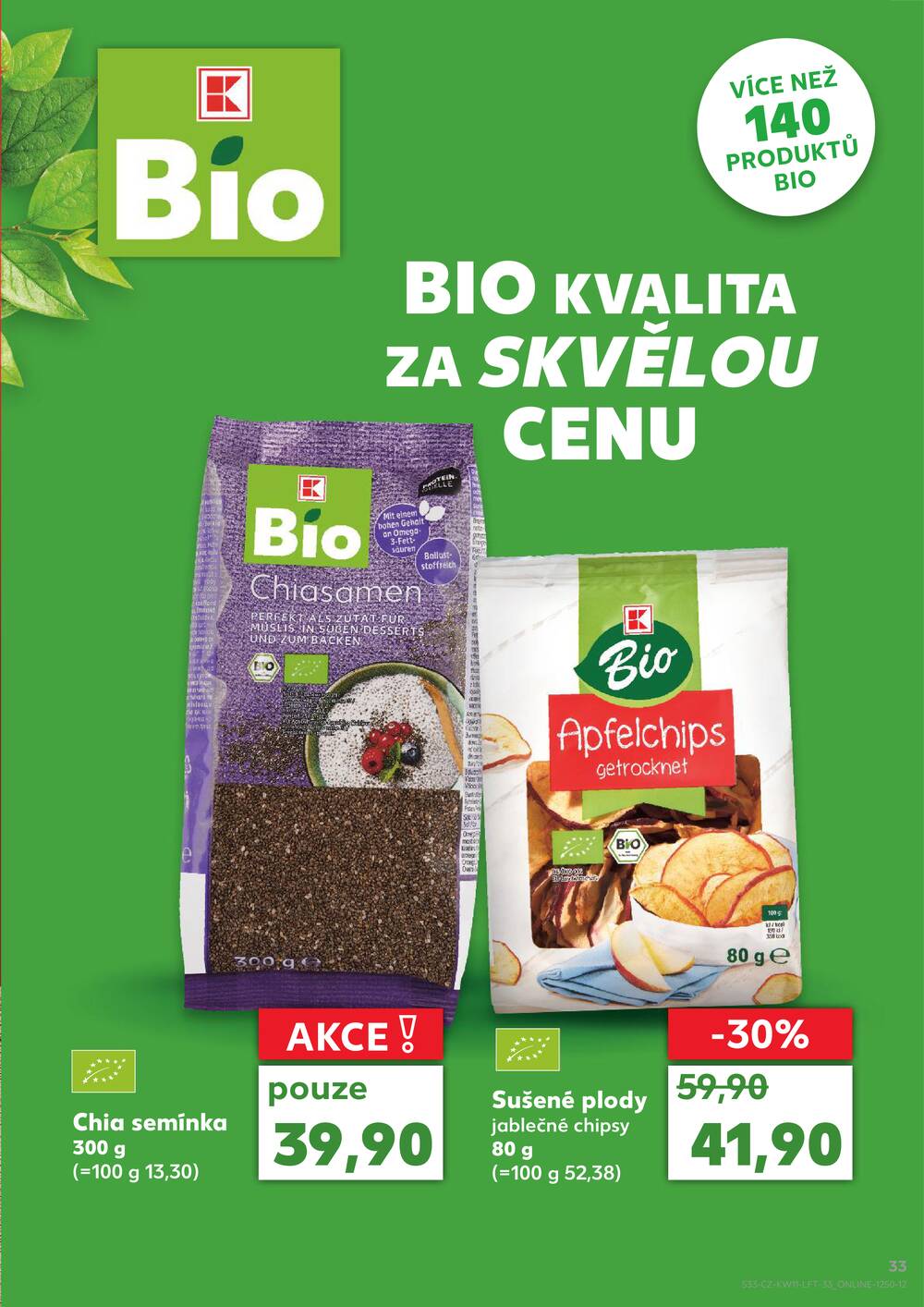 Leták Kaufland - Kaufland 11.3. - 17.3. - Kaufland - Třeboň - strana 33
