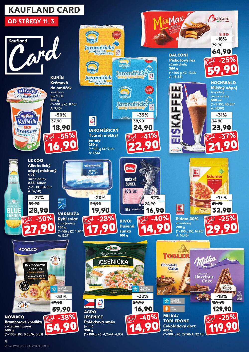 Leták Kaufland - Kaufland 11.3. - 17.3. - Kaufland - Praha 3 (Jarov) - strana 4