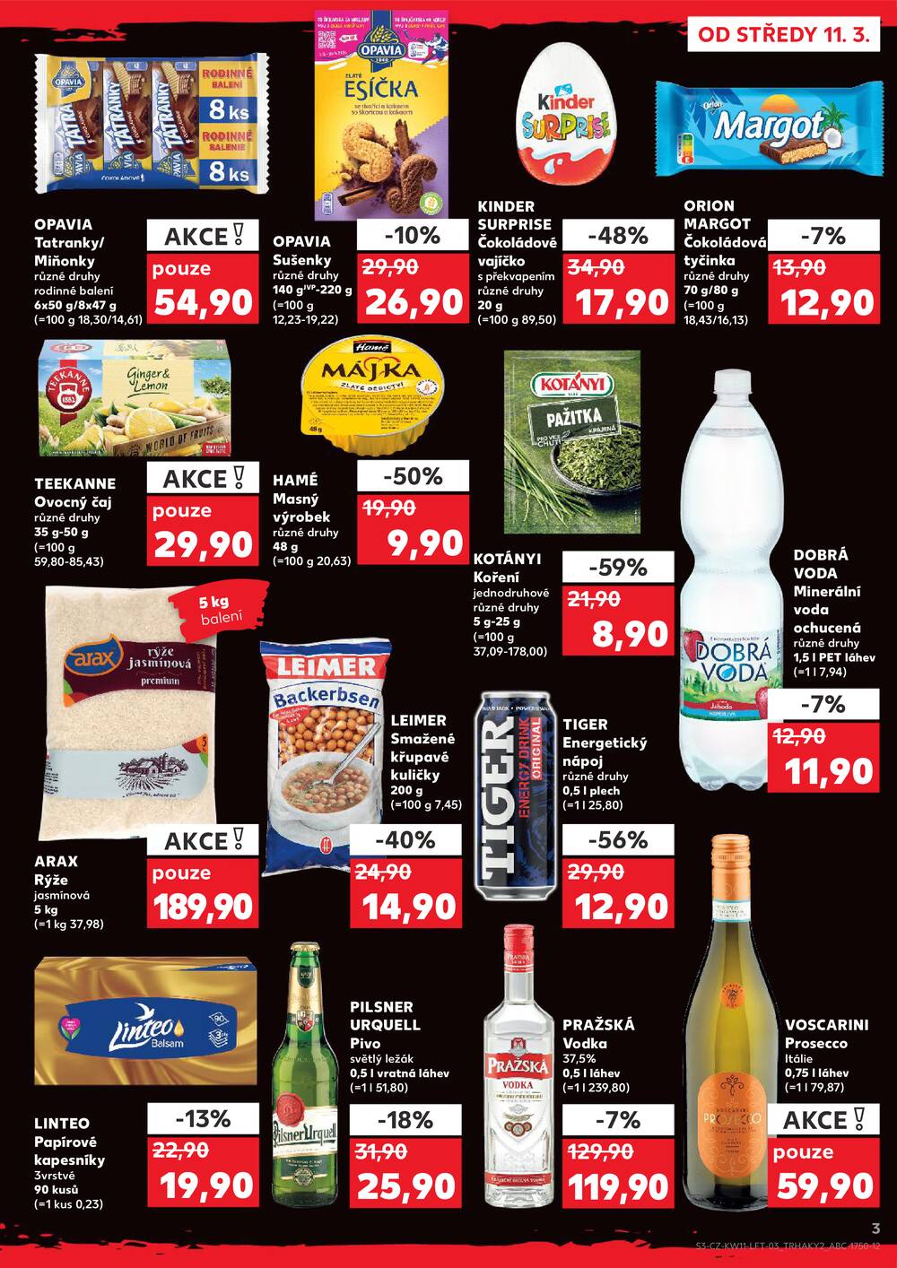 Leták Kaufland - Kaufland 11.3. - 17.3. - Kaufland - Náchod - strana 3