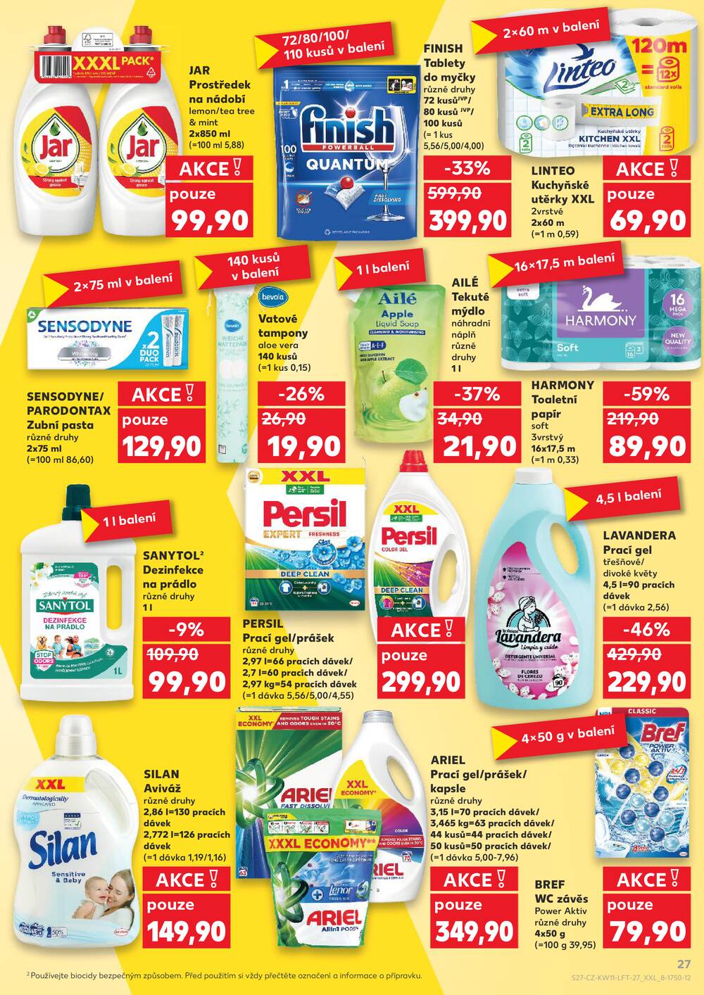 Leták Kaufland - Kaufland 11.3. - 17.3. - Kaufland - Náchod - strana 27