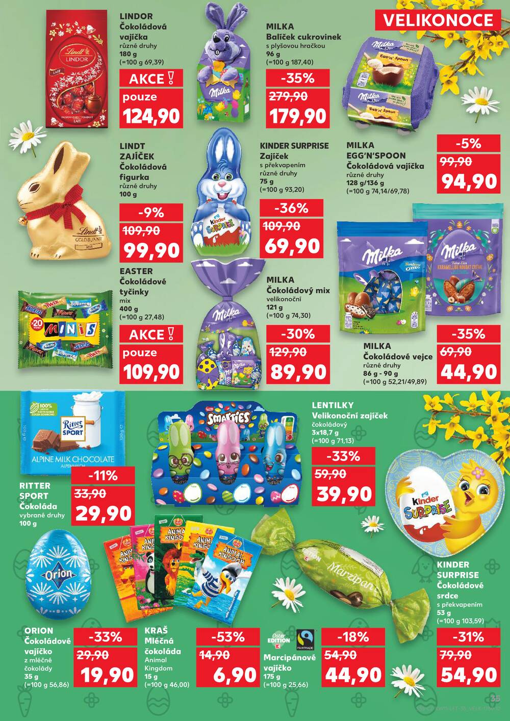 Leták Kaufland - Kaufland 11.3. - 17.3. - Kaufland - Náchod - strana 35