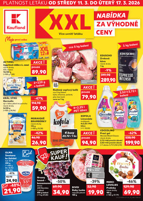 Leták Kaufland 11.3. - 17.3. - Kaufland - Chrudim