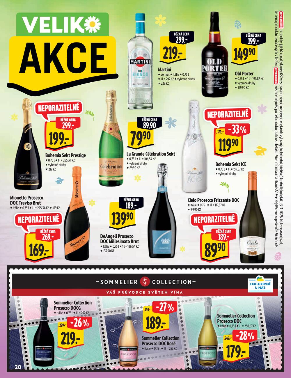 Leták Albert - Albert Supermarket katalog Velikonoce od 11.3. do 24.3.2026 - strana 20