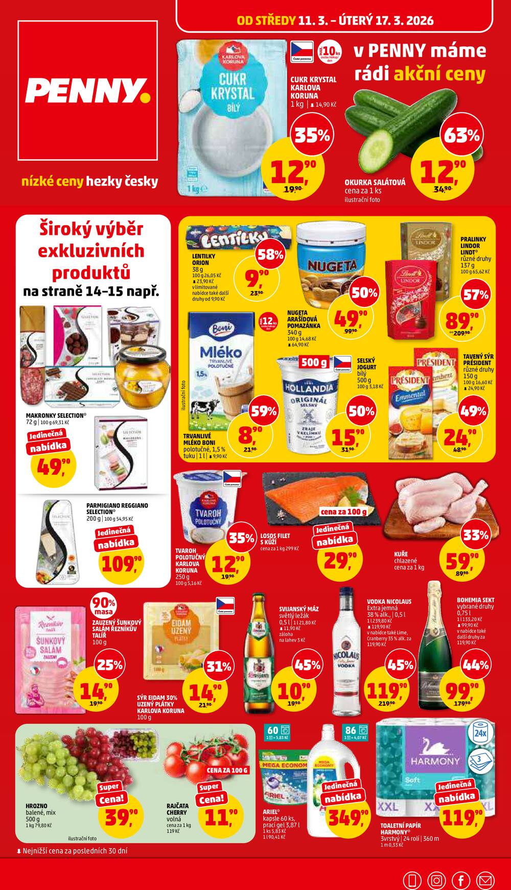 Penny Market od 11.3. do 17.3.2026
