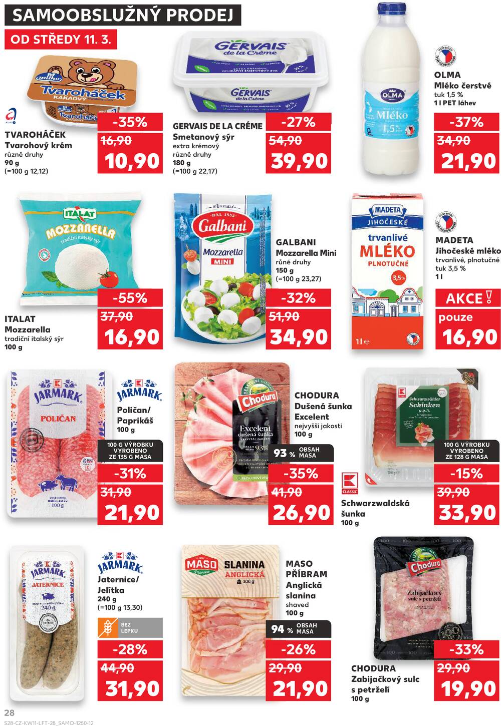 Kaufland 11.3. - 17.3. - Kaufland - Prostějov (Olomoucká)