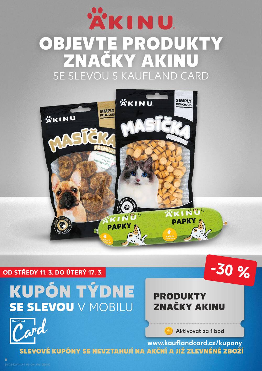 Leták Kaufland - Kaufland 11.3. - 17.3. - Kaufland - Rakovník (ul. Luženská) - strana 6