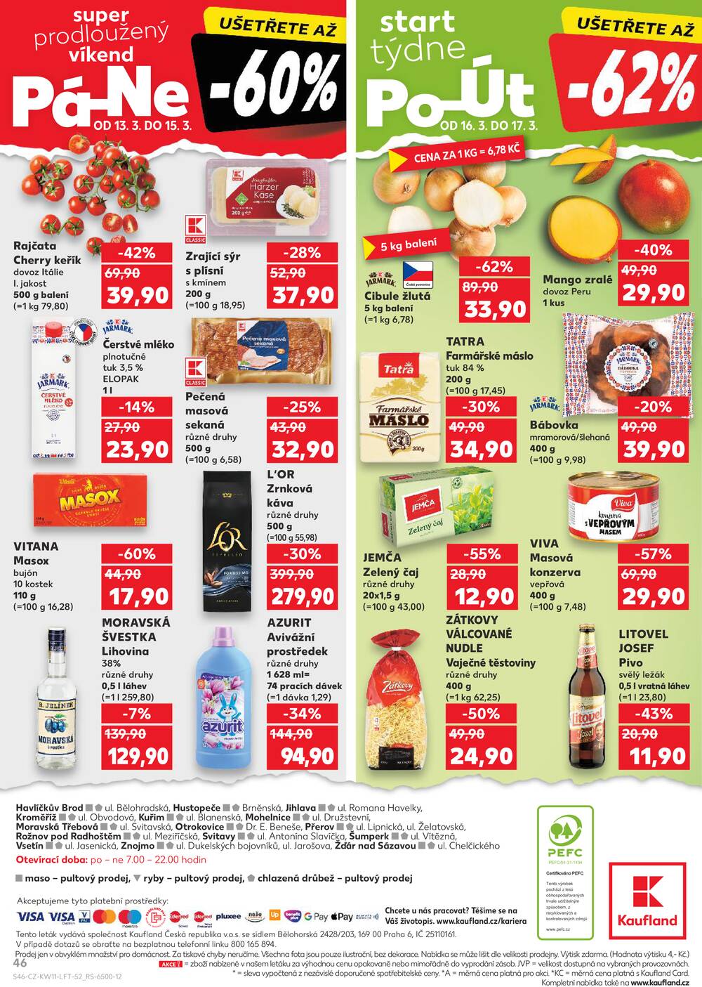 Kaufland 11.3. - 17.3. - Kaufland - Svitavy