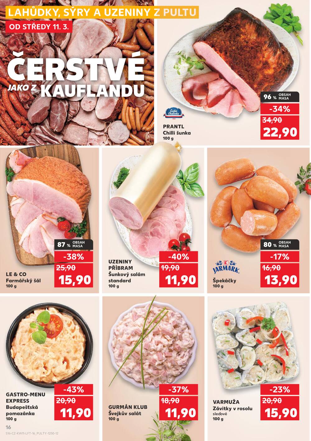 Kaufland 11.3. - 17.3. - Kaufland - Brno - Židenice