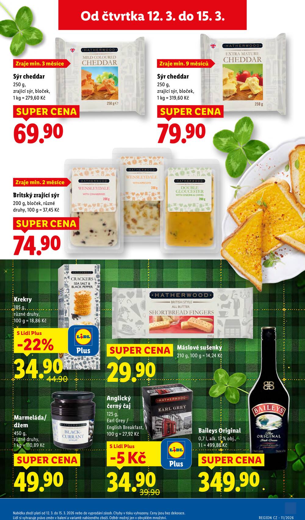 Lidl Čtvrtek od 12.3. do 15.3.2026