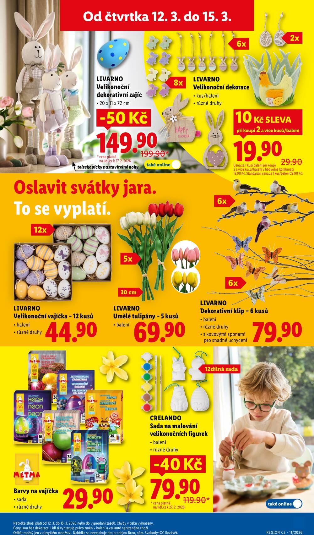 Lidl Čtvrtek od 12.3. do 15.3.2026