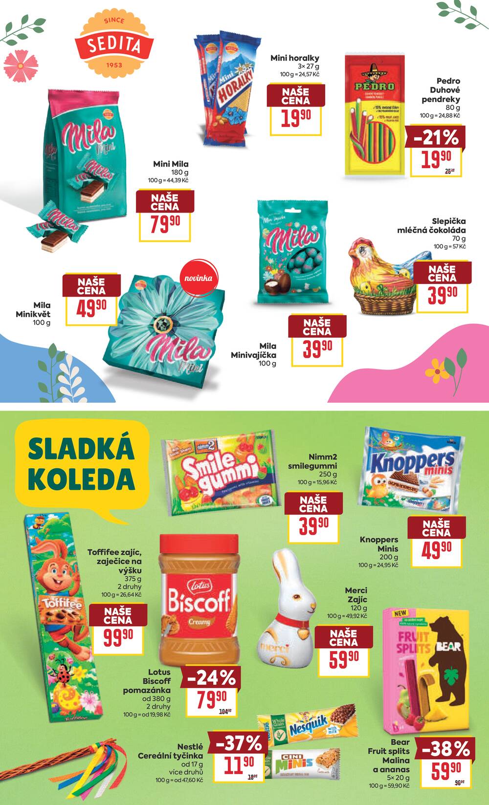 BILLA Velikonoce od 18.3. do 6.4.2026