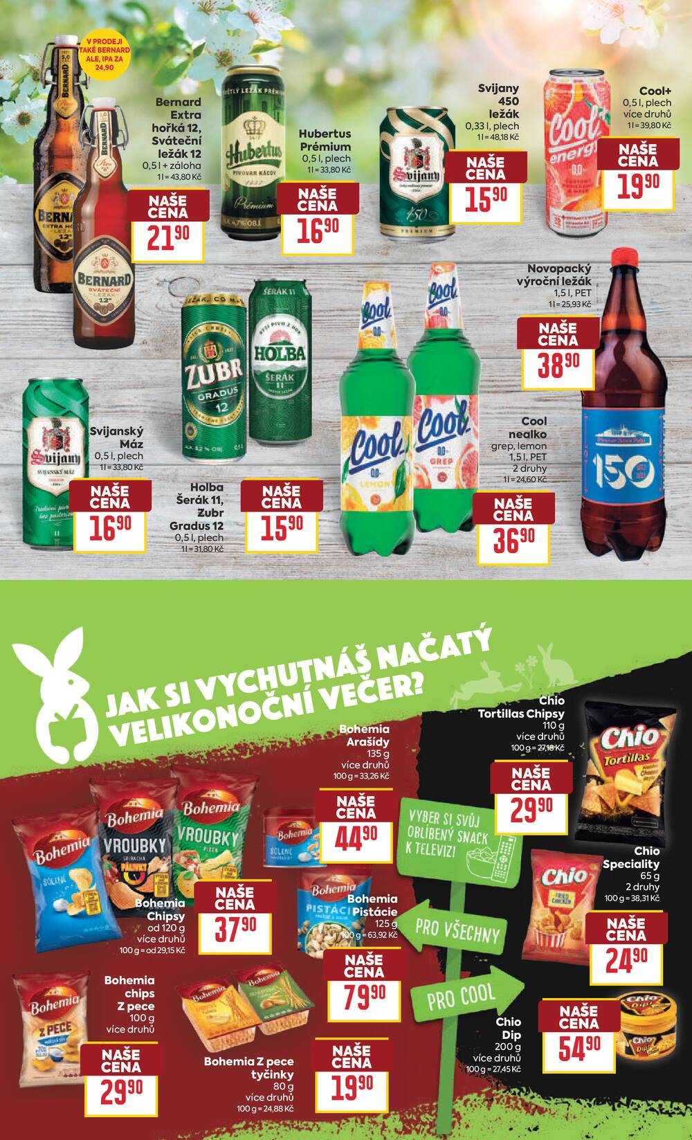 BILLA Velikonoce od 18.3. do 6.4.2026