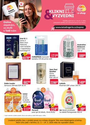 leták Teta drogerie
