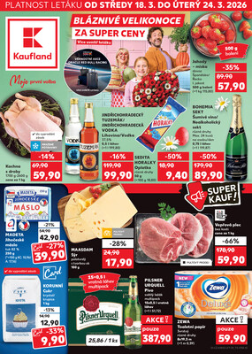 Leták Kaufland 18.3. - 24.3. - Kaufland - Teplice