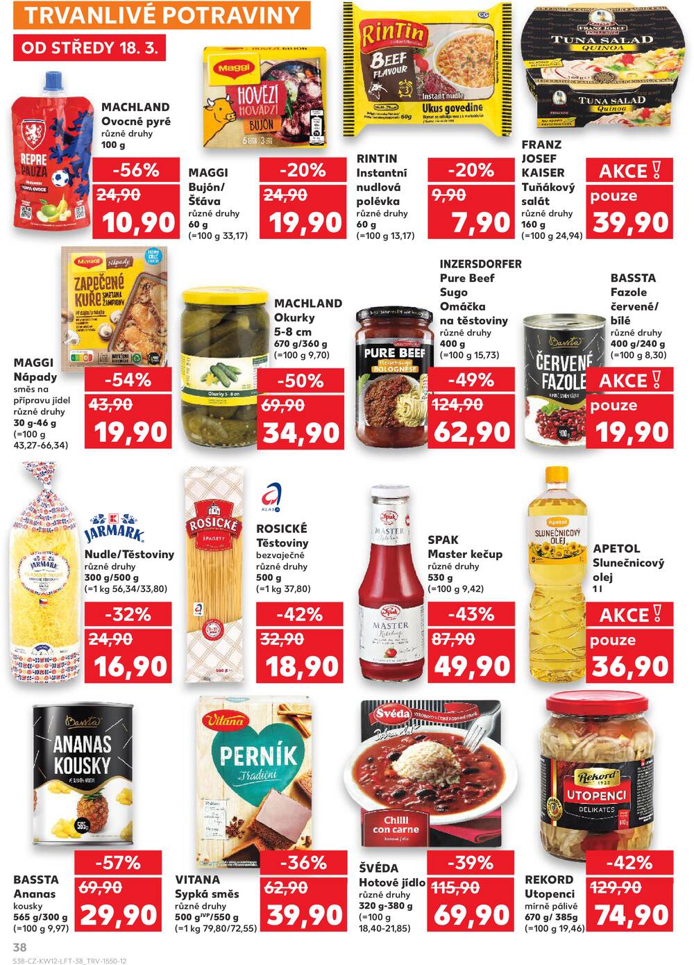 Kaufland 18.3. - 24.3. - Kaufland - Vyškov