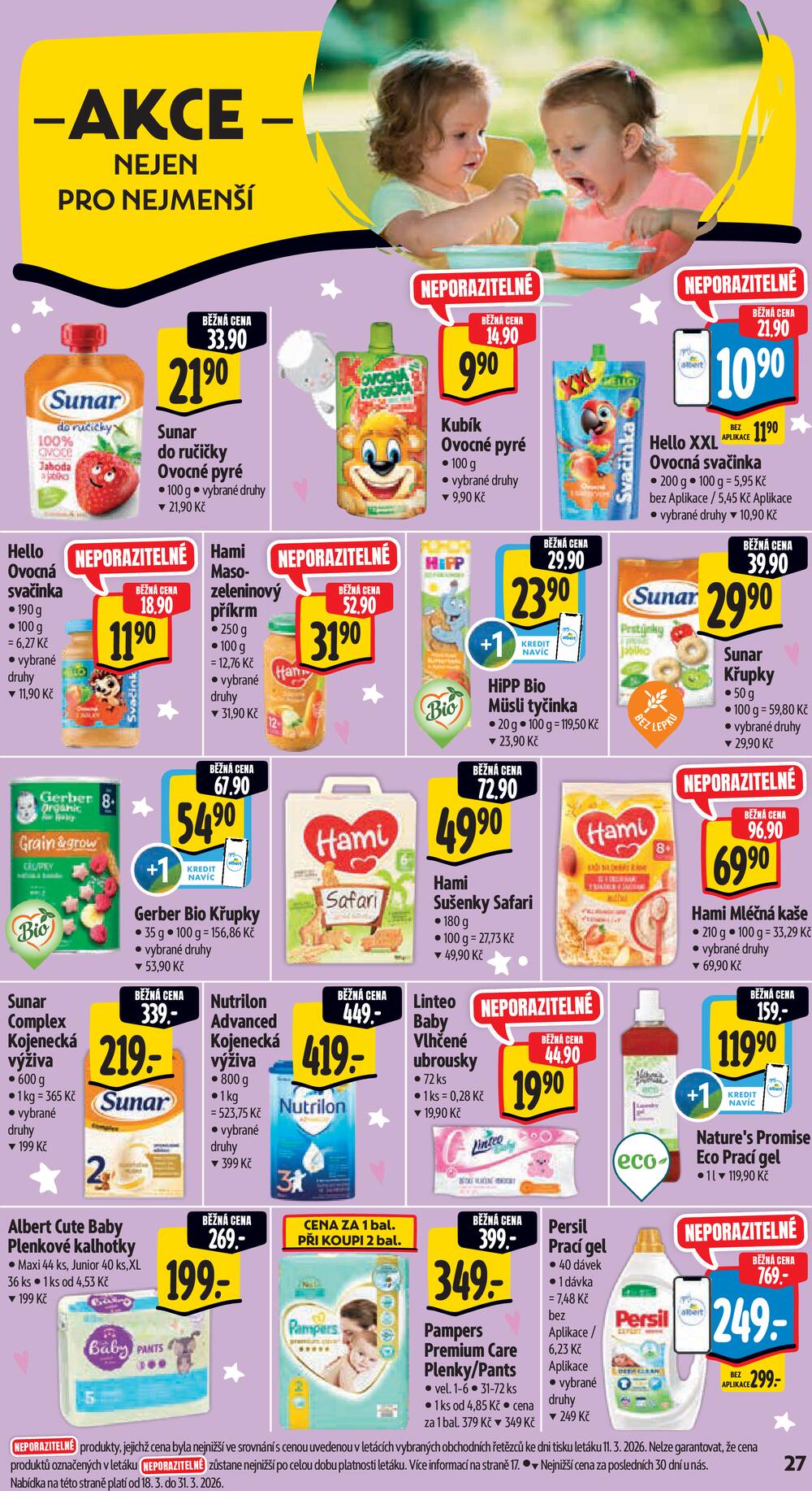 Albert Supermarket od 18.3. do 24.3.2026