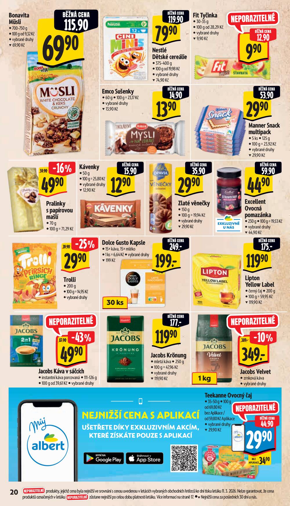 Albert Supermarket Jihomoravský od 18.3. do 24.3.2026