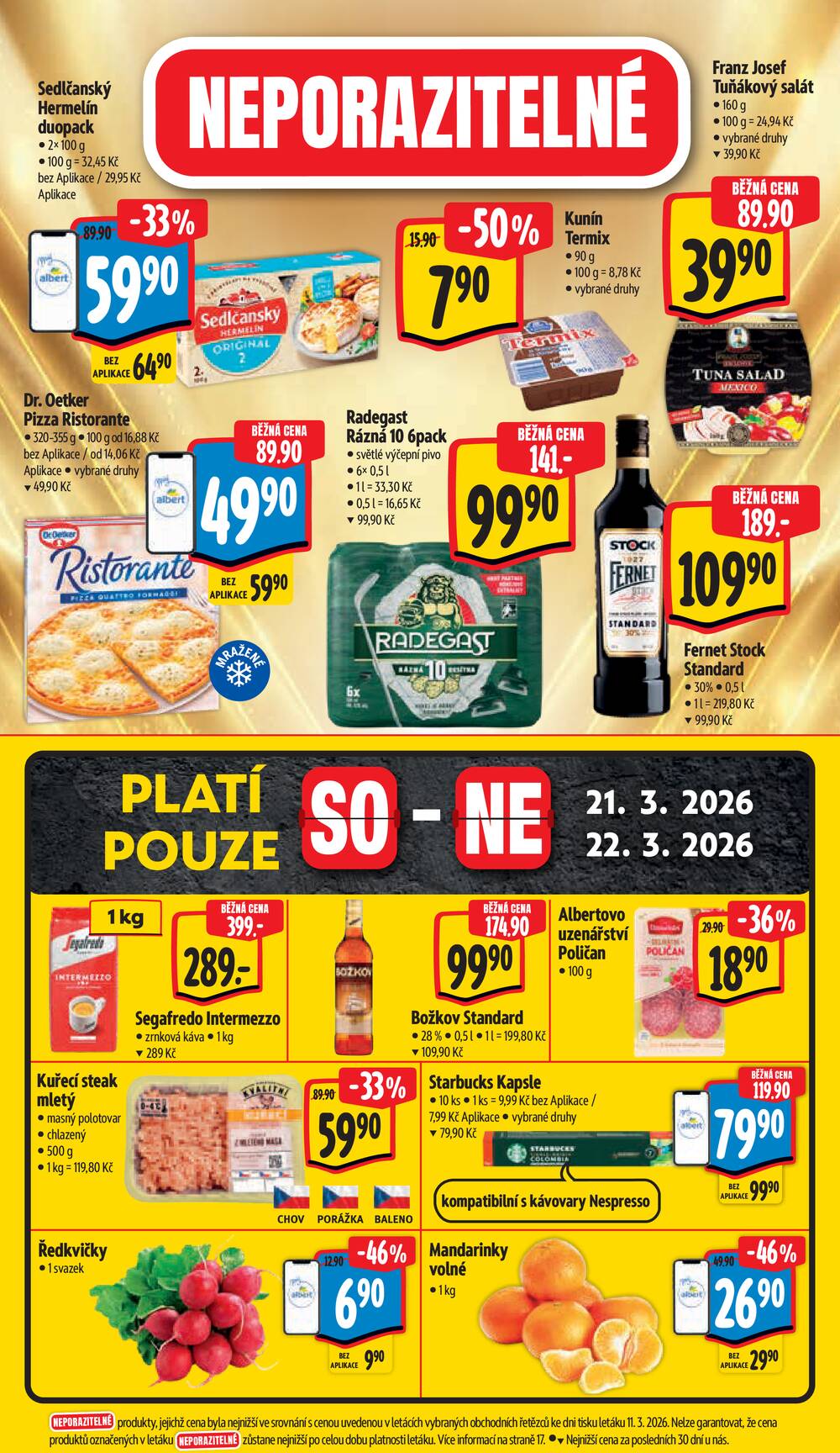 Albert Supermarket Jihomoravský od 18.3. do 24.3.2026