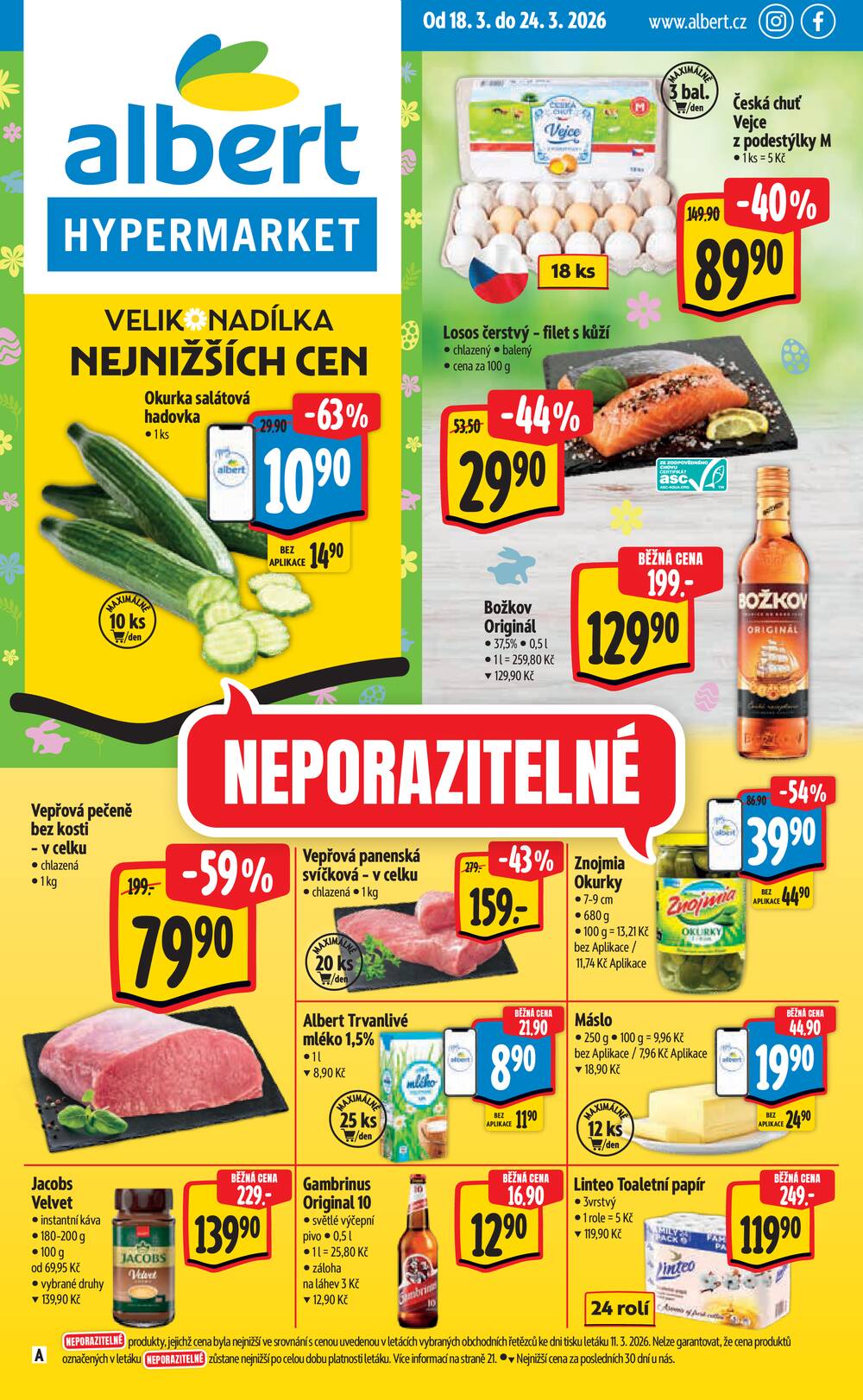 Albert  Hypermarket od 18.3. do 24.3.2026