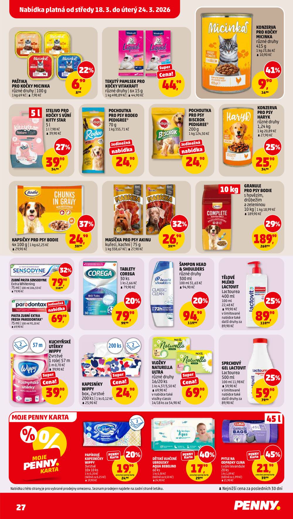 Penny Market od 18.3. do 24.3.2026