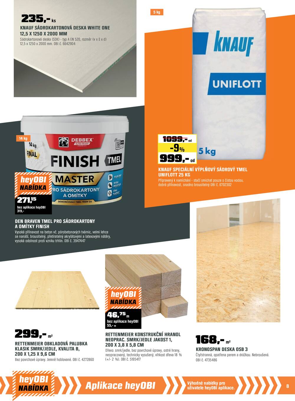 Leták OBI - OBI od 16.3. do 31.3.2026 - strana 9