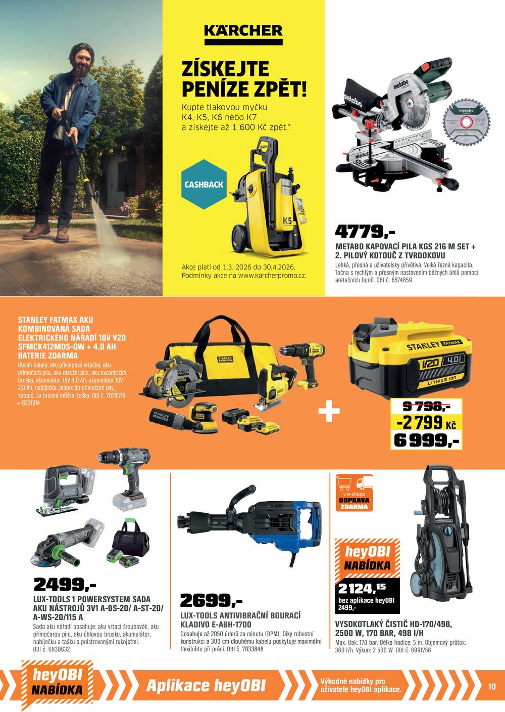 Leták OBI - OBI od 16.3. do 31.3.2026 - strana 11