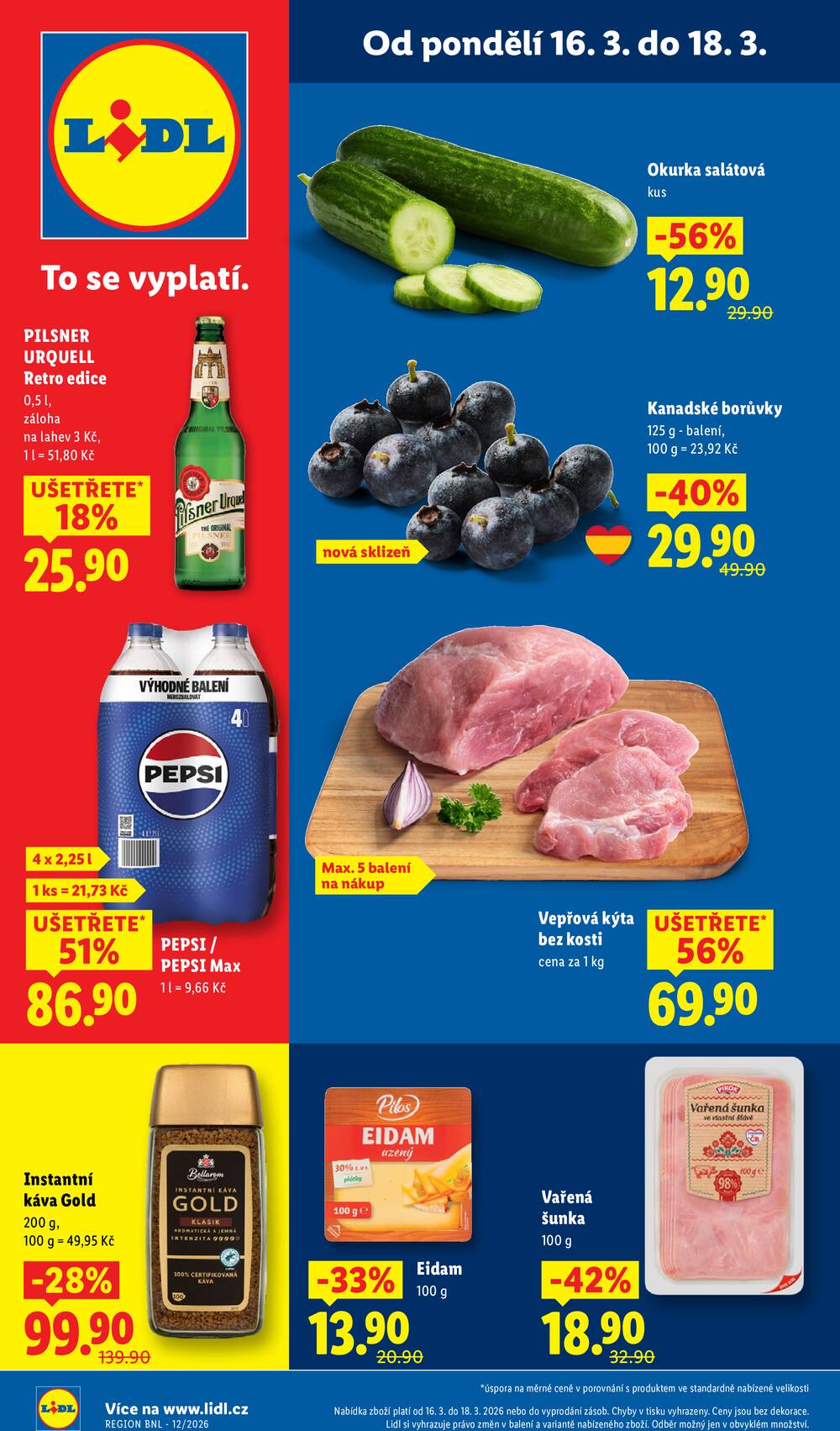 Lidl od 16.3. do 18.3.2026