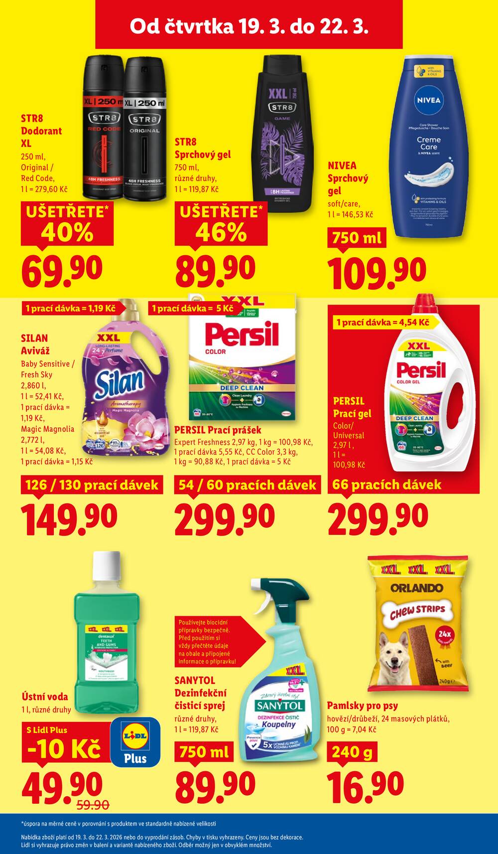 Lidl Čtvrtek od 19.3. do 22.3.2026