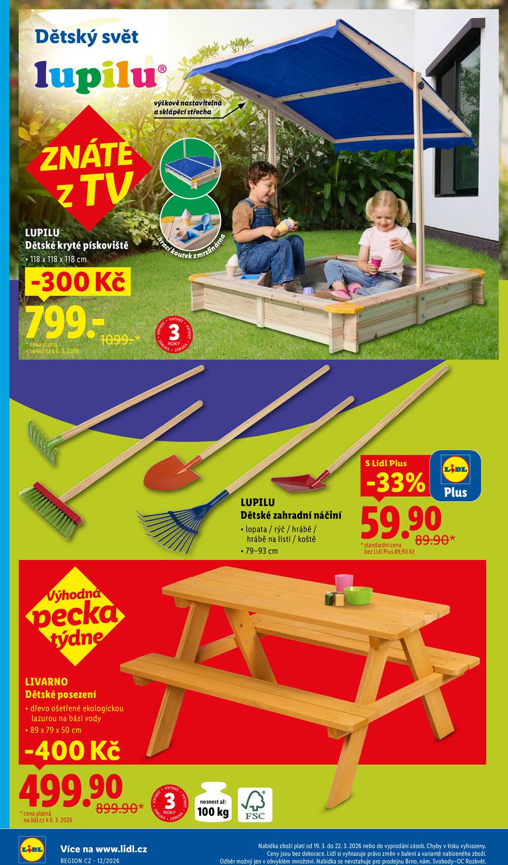 Lidl Čtvrtek od 19.3. do 22.3.2026