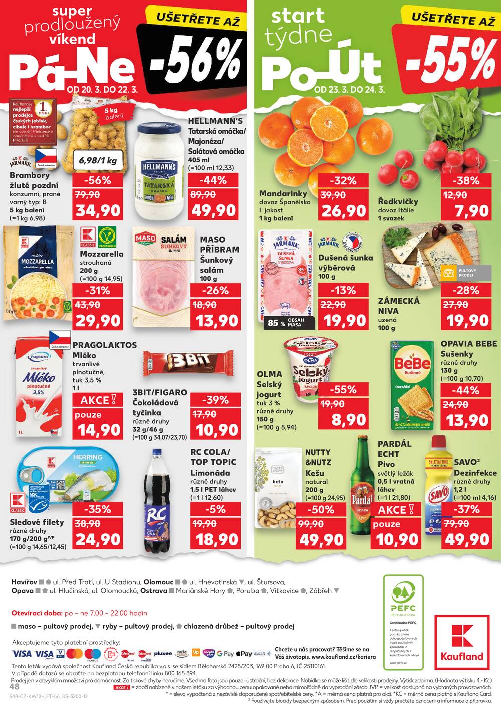 Kaufland 18.3. - 24.3. - Kaufland - Ostrava - Moravská Ostrava