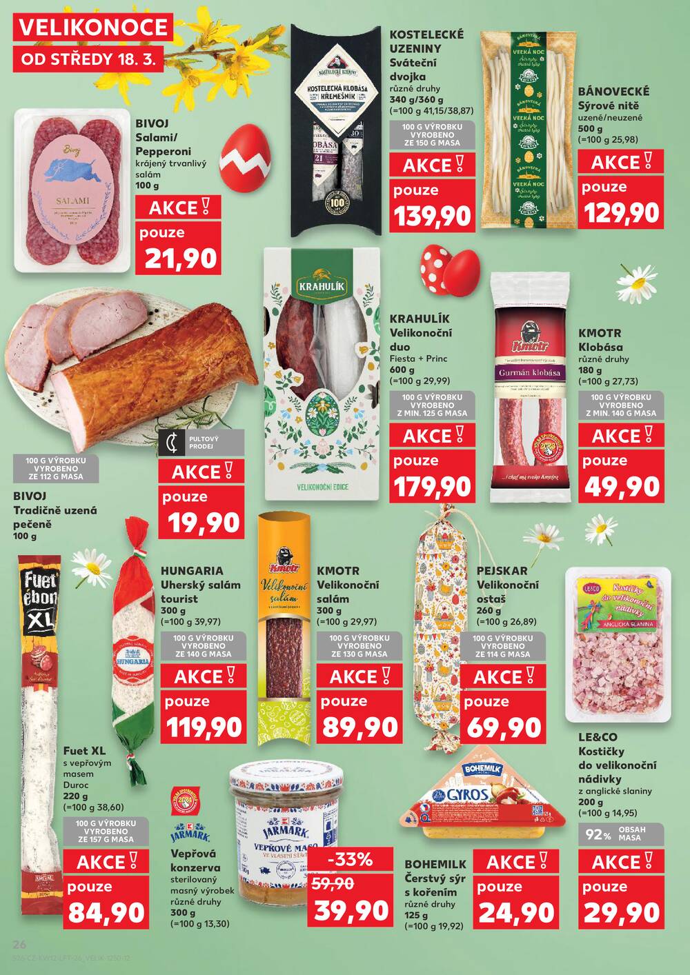 Kaufland 18.3. - 24.3. - Kaufland - Plzeň (Lochotínská)