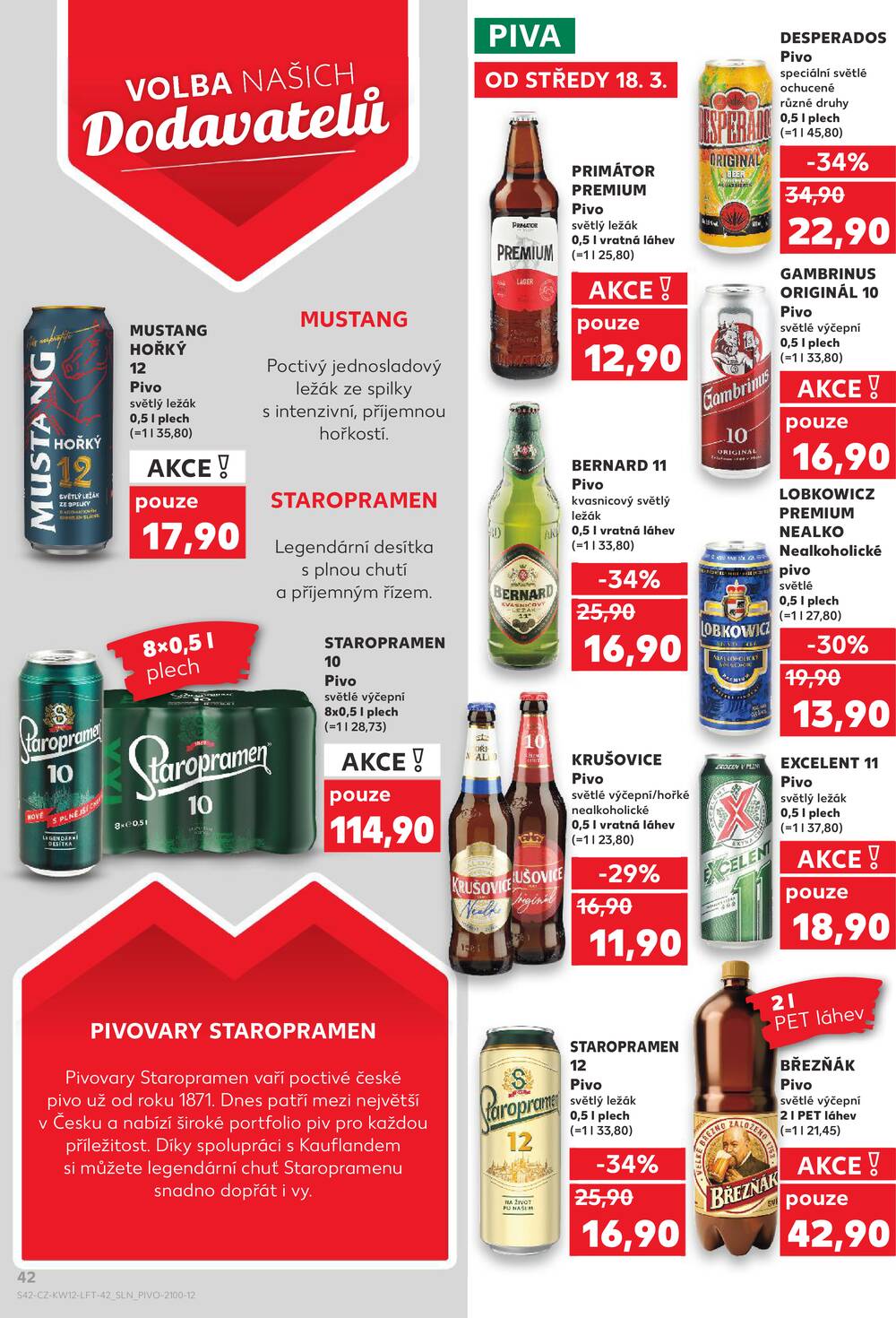 Kaufland 18.3. - 24.3. - Kaufland - Chomutov - centrum