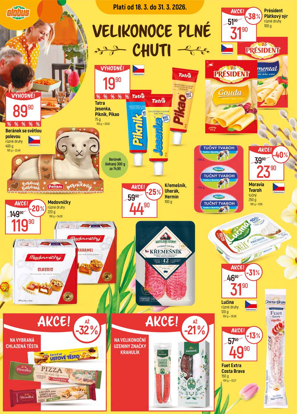 Leták Globus - Akční leták Globus 18.3. - 24.3.2026 - Globus České Budějovice - strana 12