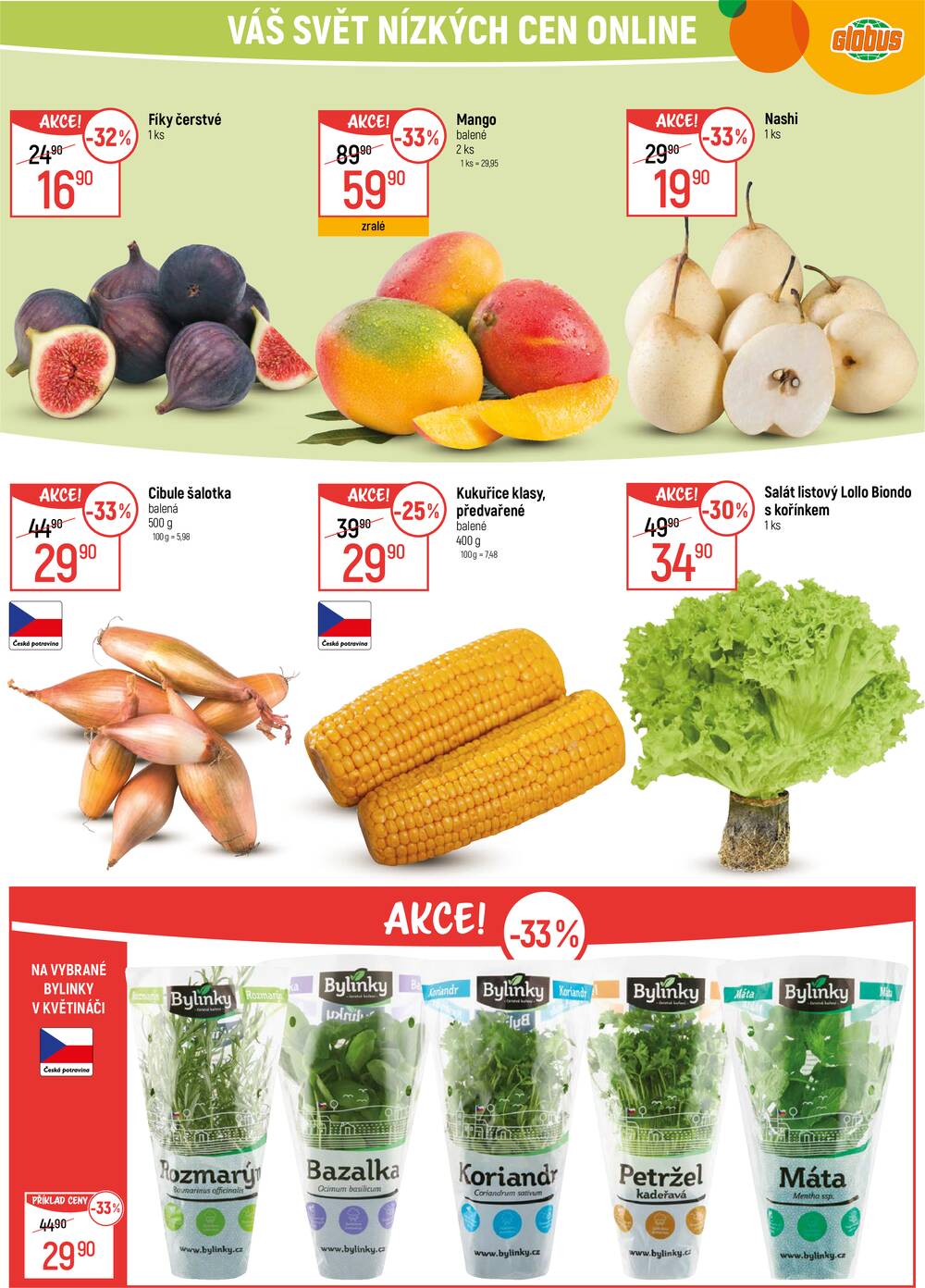 Leták Globus - Akční leták Globus 18.3. - 24.3.2026 - Globus Havířov - strana 1