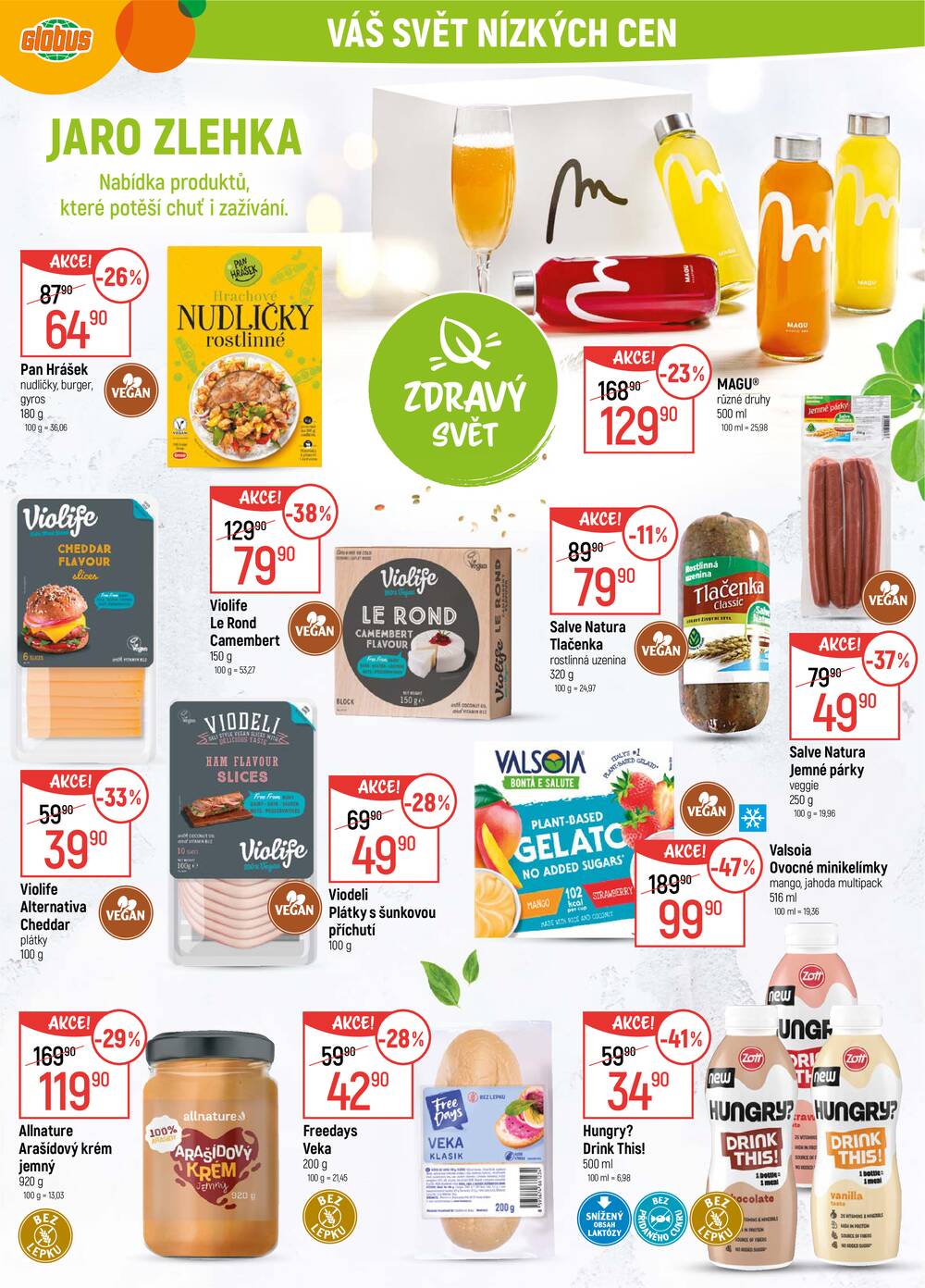 Akční leták Globus 18.3. - 24.3.2026 - Globus Chomutov