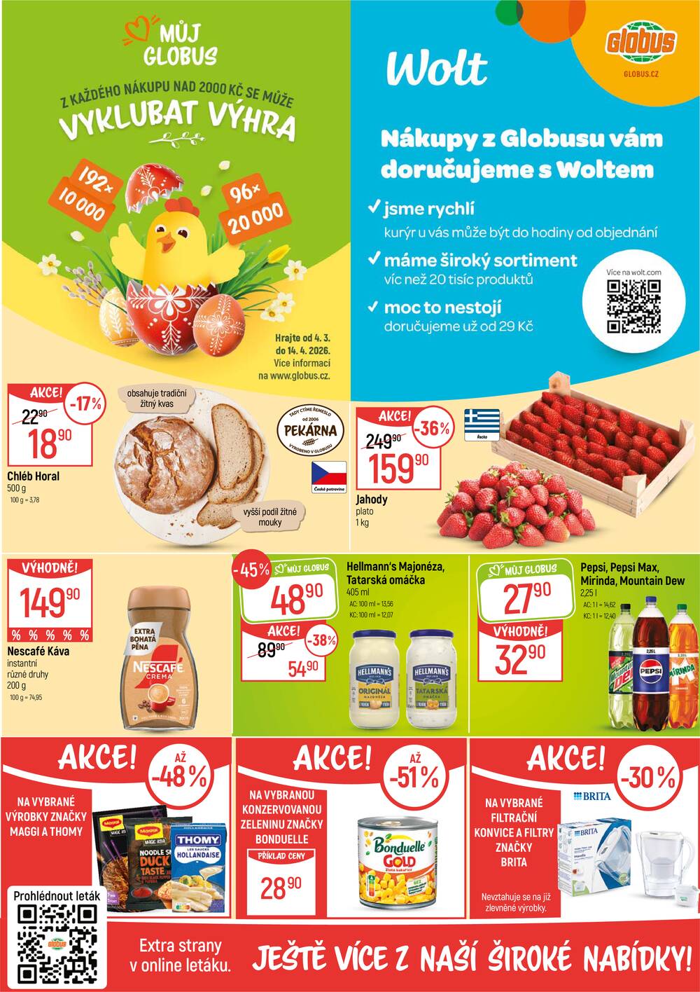 Leták Globus - Akční leták Globus 18.3. - 24.3.2026 - Globus Opava - strana 2