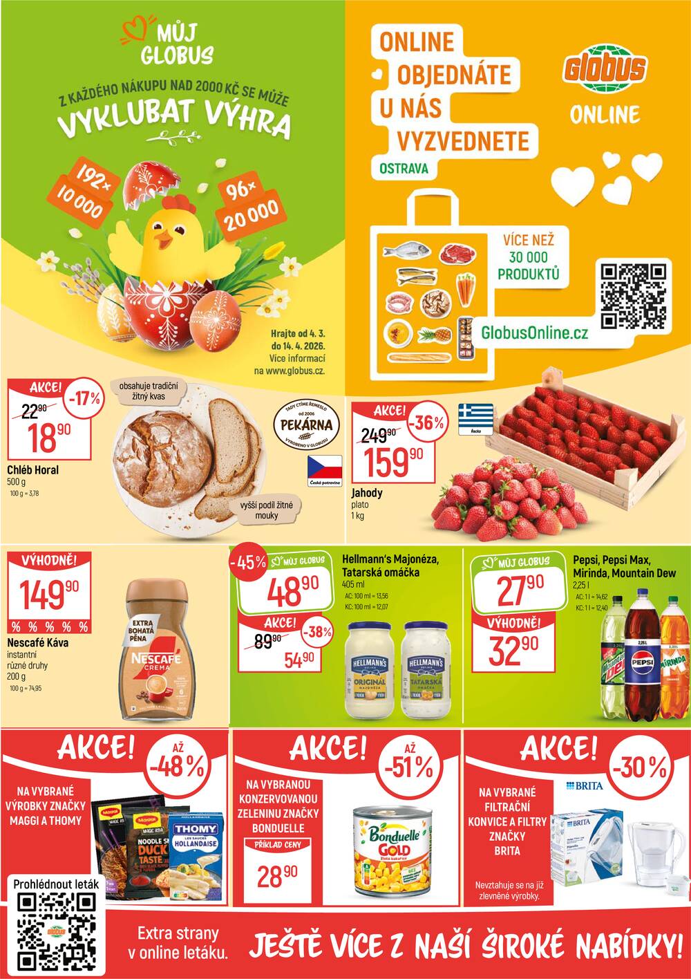 Leták Globus - Akční leták Globus 18.3. - 24.3.2026 - Globus Ostrava - strana 2