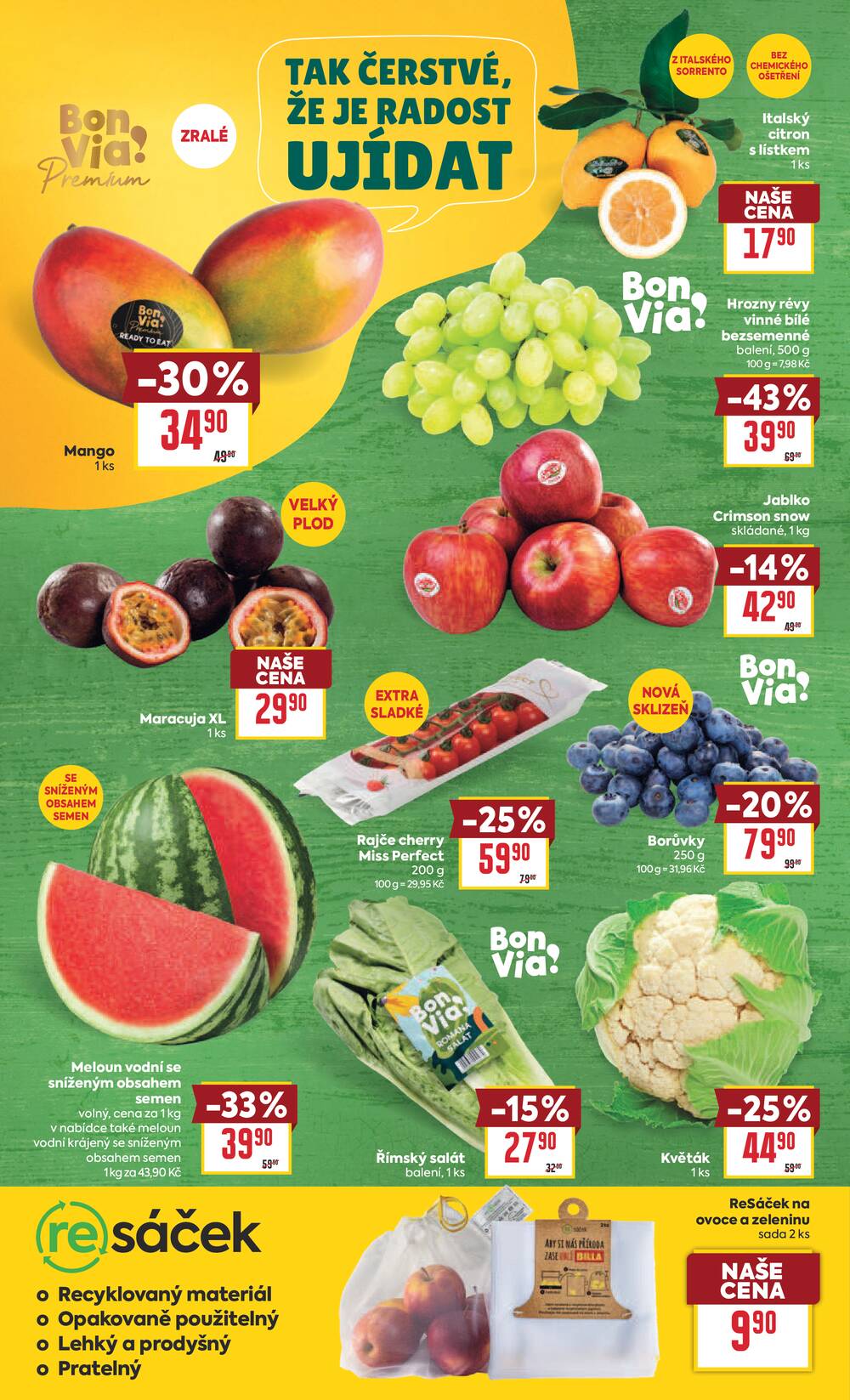 BILLA od 18.3. do 24.3.2026