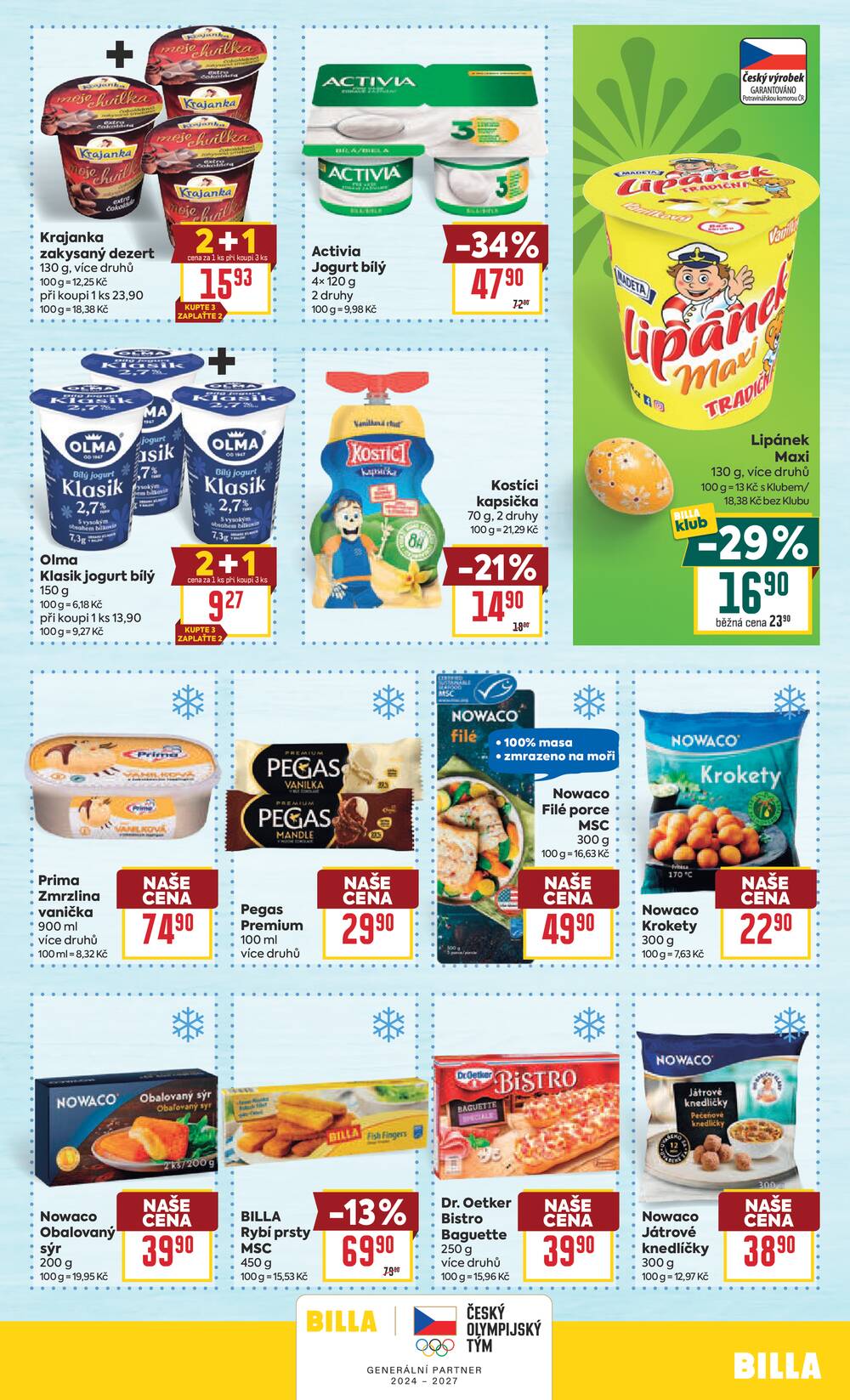 BILLA od 18.3. do 24.3.2026