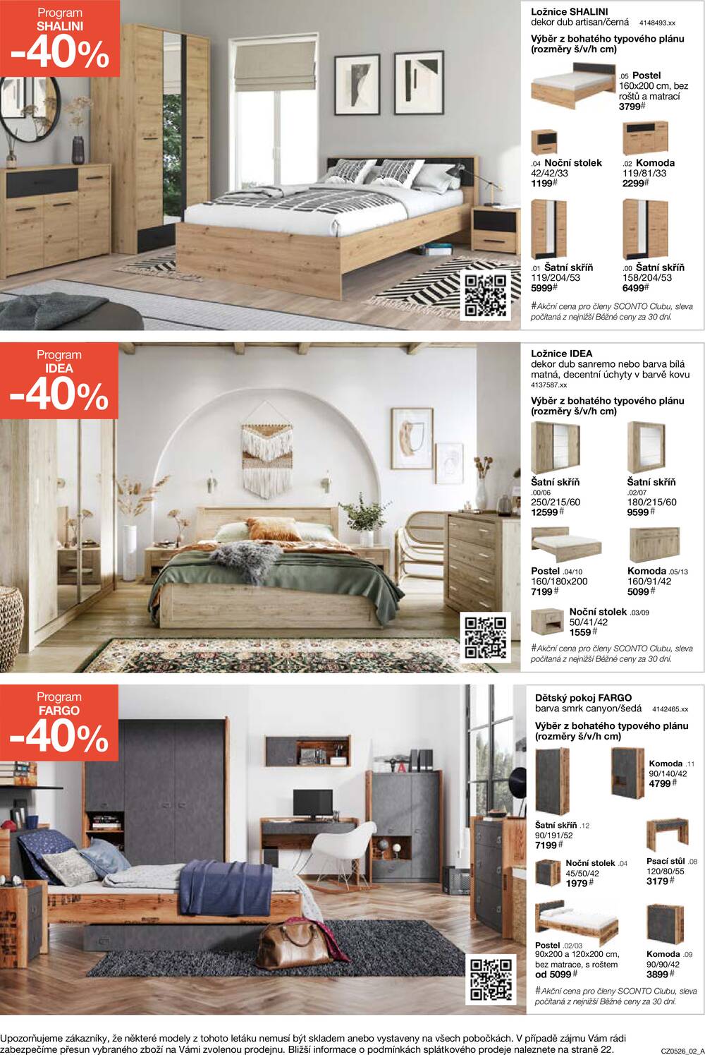 Leták SCONTO Nábytek - Sconto nábytek od 25.3. do 21.4.2026 - strana 2
