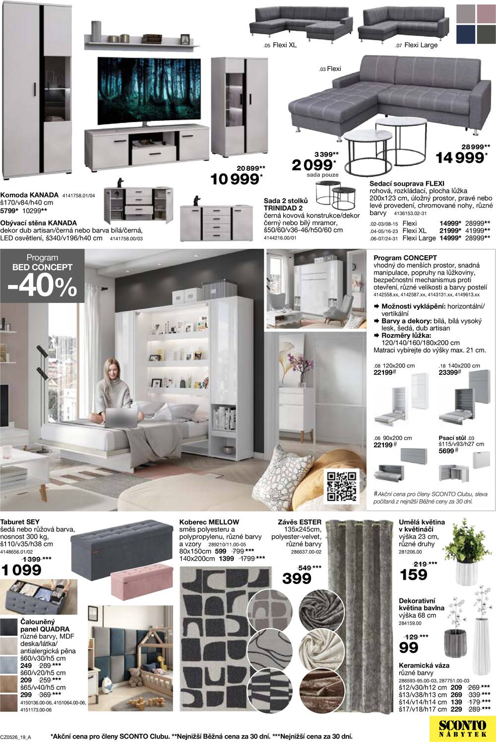 Leták SCONTO Nábytek - Sconto nábytek od 25.3. do 21.4.2026 - strana 19