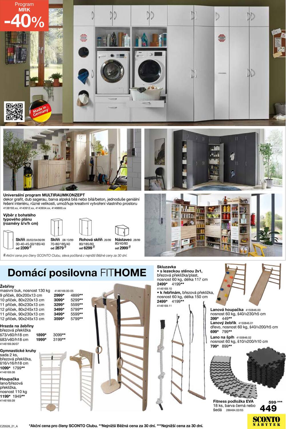 Leták SCONTO Nábytek - Sconto nábytek od 25.3. do 21.4.2026 - strana 21 Leták SCONTO Nábytek - Sconto nábytek od 25.3. do 21.4.2026 - strana 21