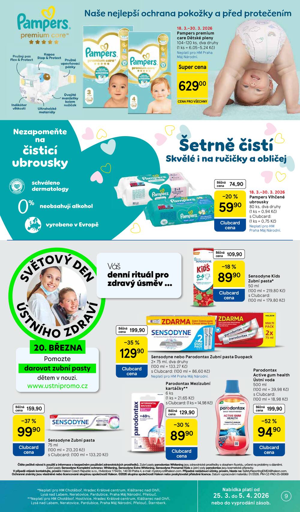 Tesco malé hypermarkety od 25.3. do 30.3.2026