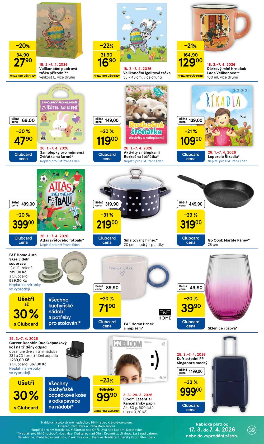 Tesco malé hypermarkety od 25.3. do 30.3.2026