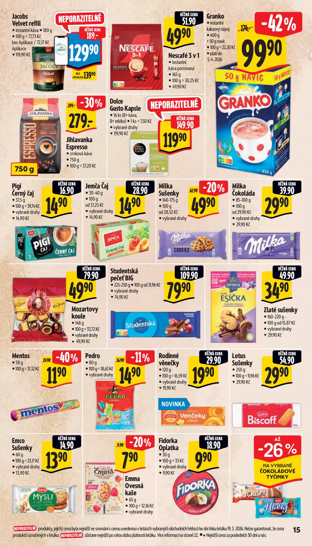 Albert Supermarket od 25.3. do 31.3.2026