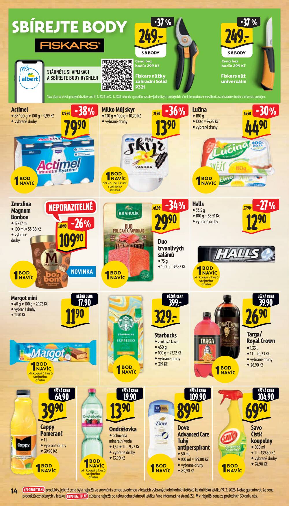 Albert Supermarket Jihomoravský od 25.3. do 31.3.2026