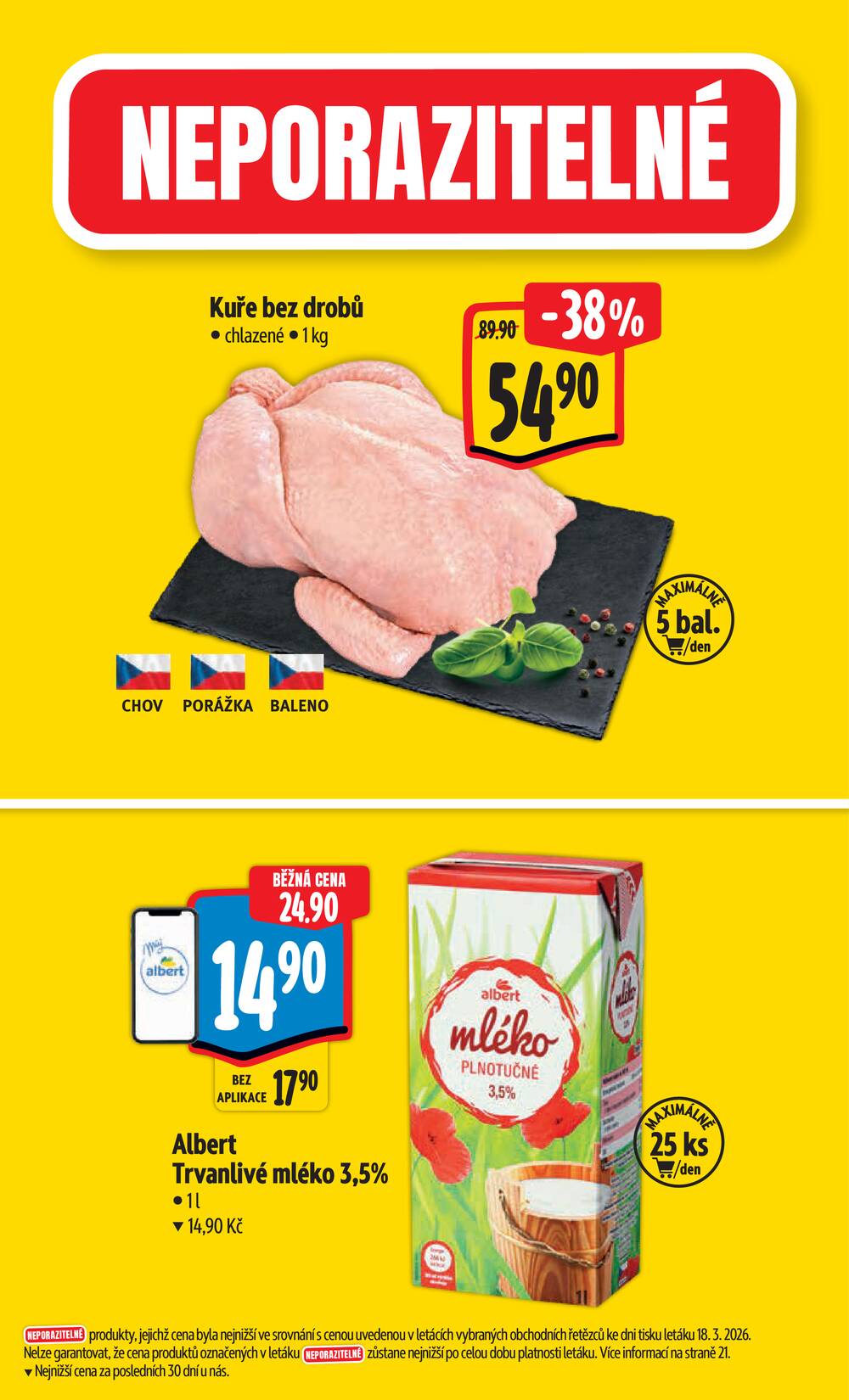 Albert Hypermarket Jihomoravský od 25.3. do 31.3.2026