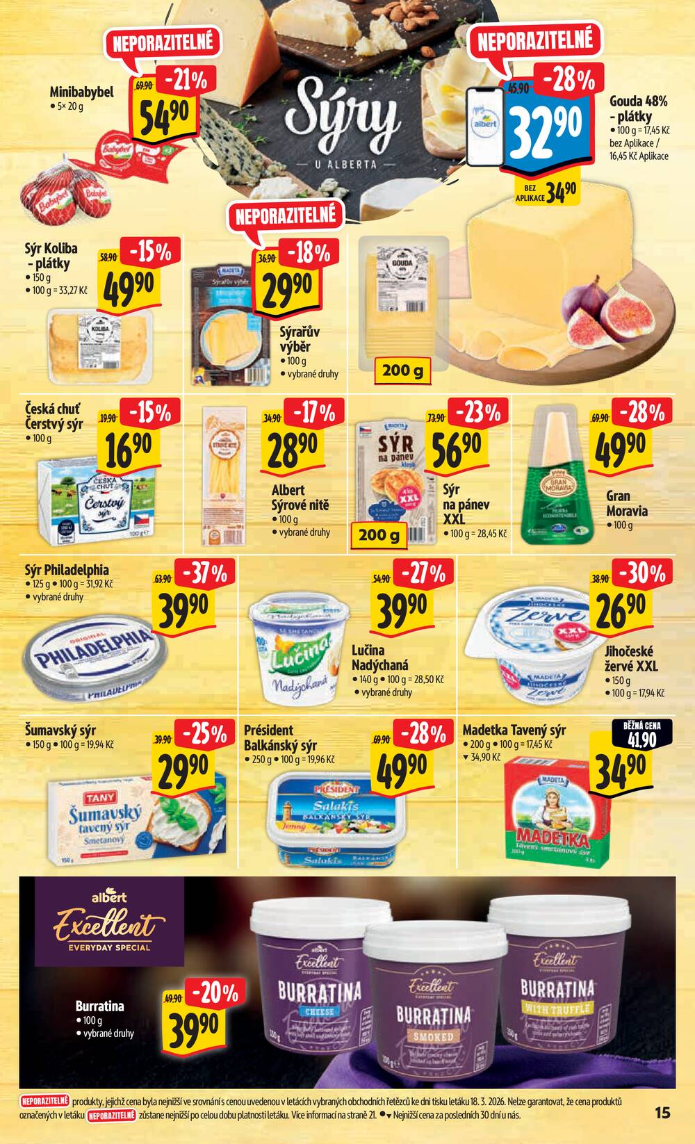 Albert Hypermarket Jihomoravský od 25.3. do 31.3.2026