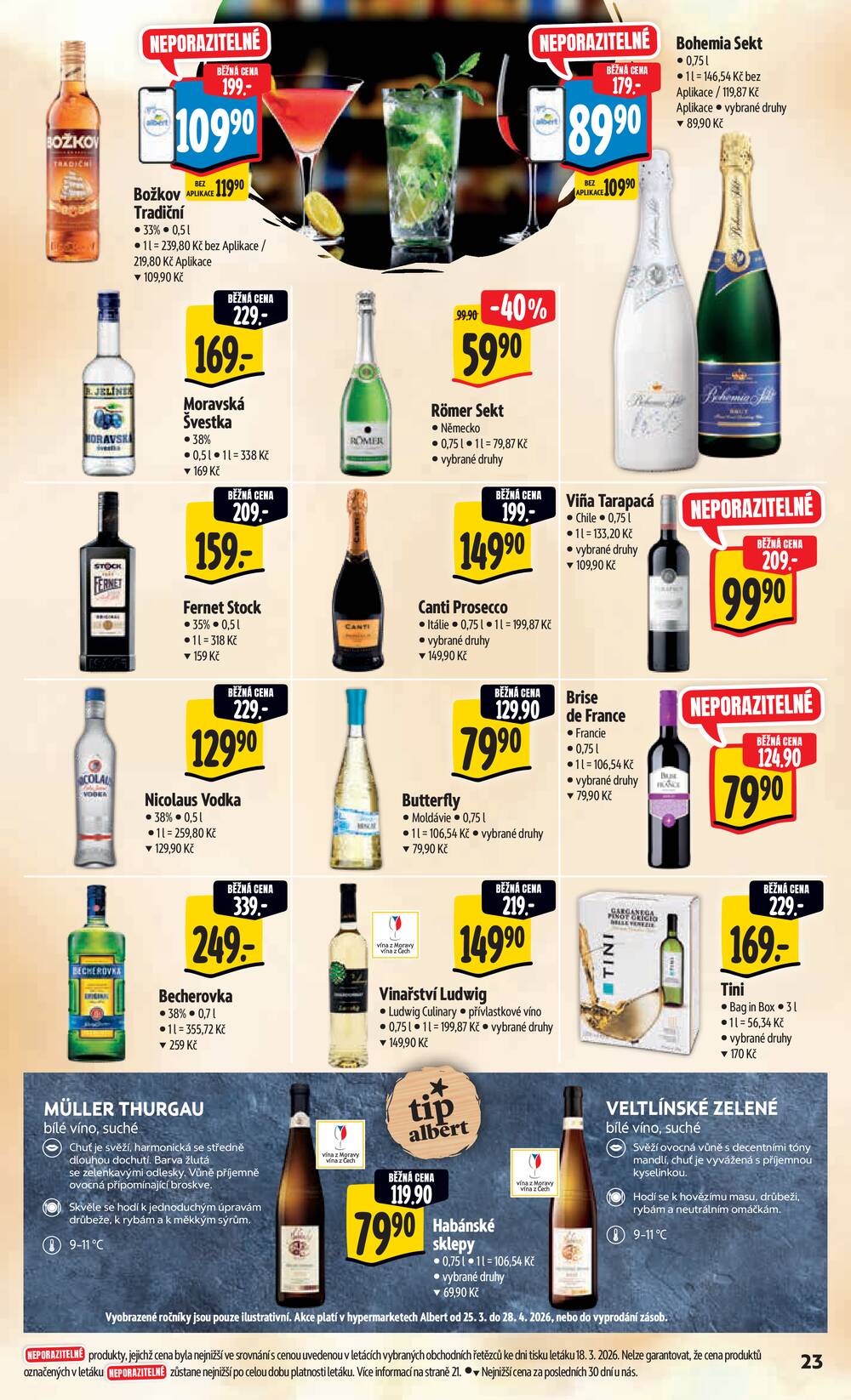 Albert Hypermarket Jihomoravský od 25.3. do 31.3.2026